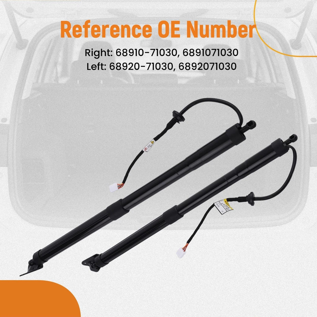 Electric Tailgate Gas Strut for Toyota Fortuner (2017–2018) 6891071032 6892071030