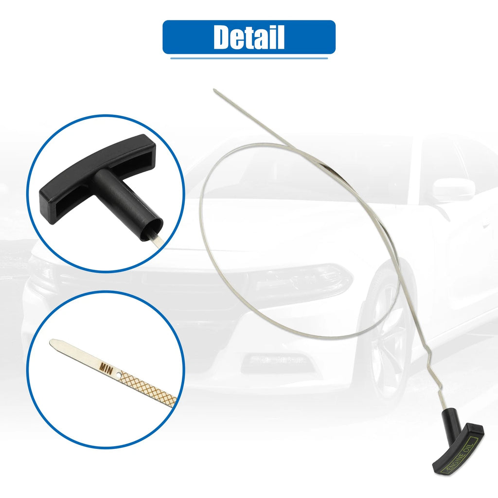 Engine Oil Fluid Level Dipstick for Ford E-350 Club Wagon (1990–1999) No.F81Z6750DA