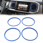 Outer Vent Rings Trim Covers for Toyota Tacoma (2016–2022)