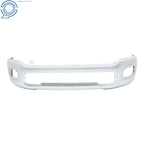 Front Bumper for RAM 2500 3500 (2019–2024) Black/Chrome Steel with Fog Holes