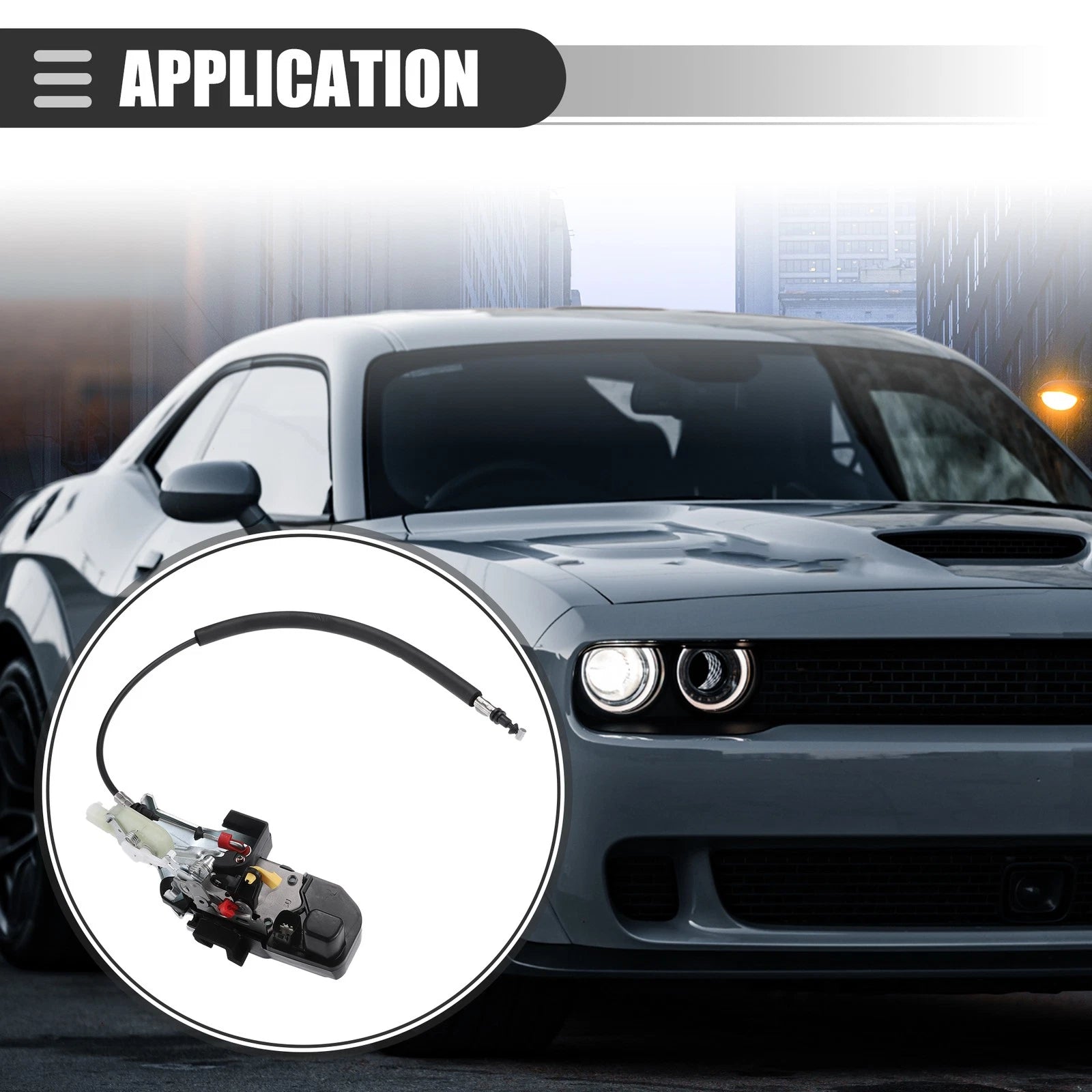 Front Right Door Latch Lock Actuator for Dodge Challenger (2011–2014)