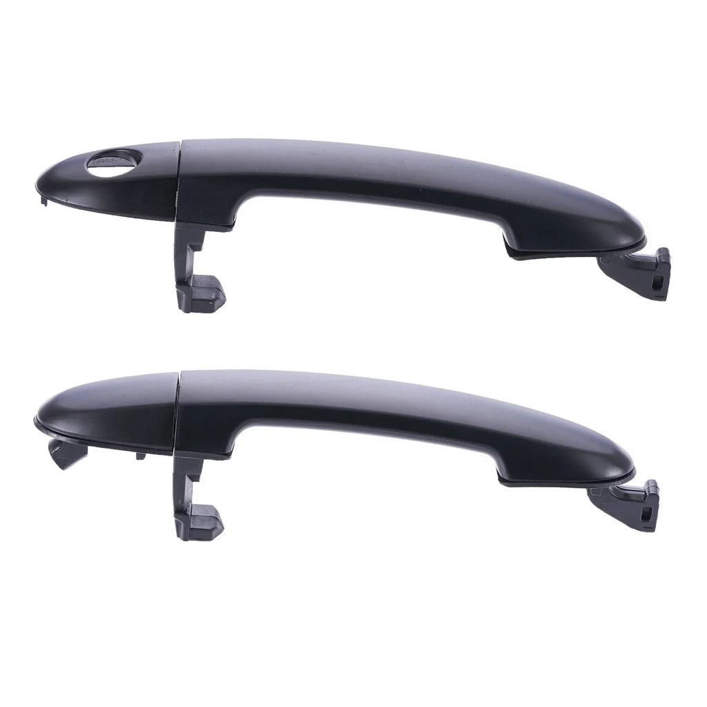 4pc Front/Rear Door Handles Blk for Hyundai Santa Fe CM (2006–2012)