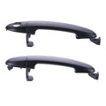 4pc Front/Rear Door Handles Blk for Hyundai Santa Fe CM (2006–2012)