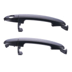 4pc Front/Rear Door Handles Blk for Hyundai Santa Fe CM (2006–2012)