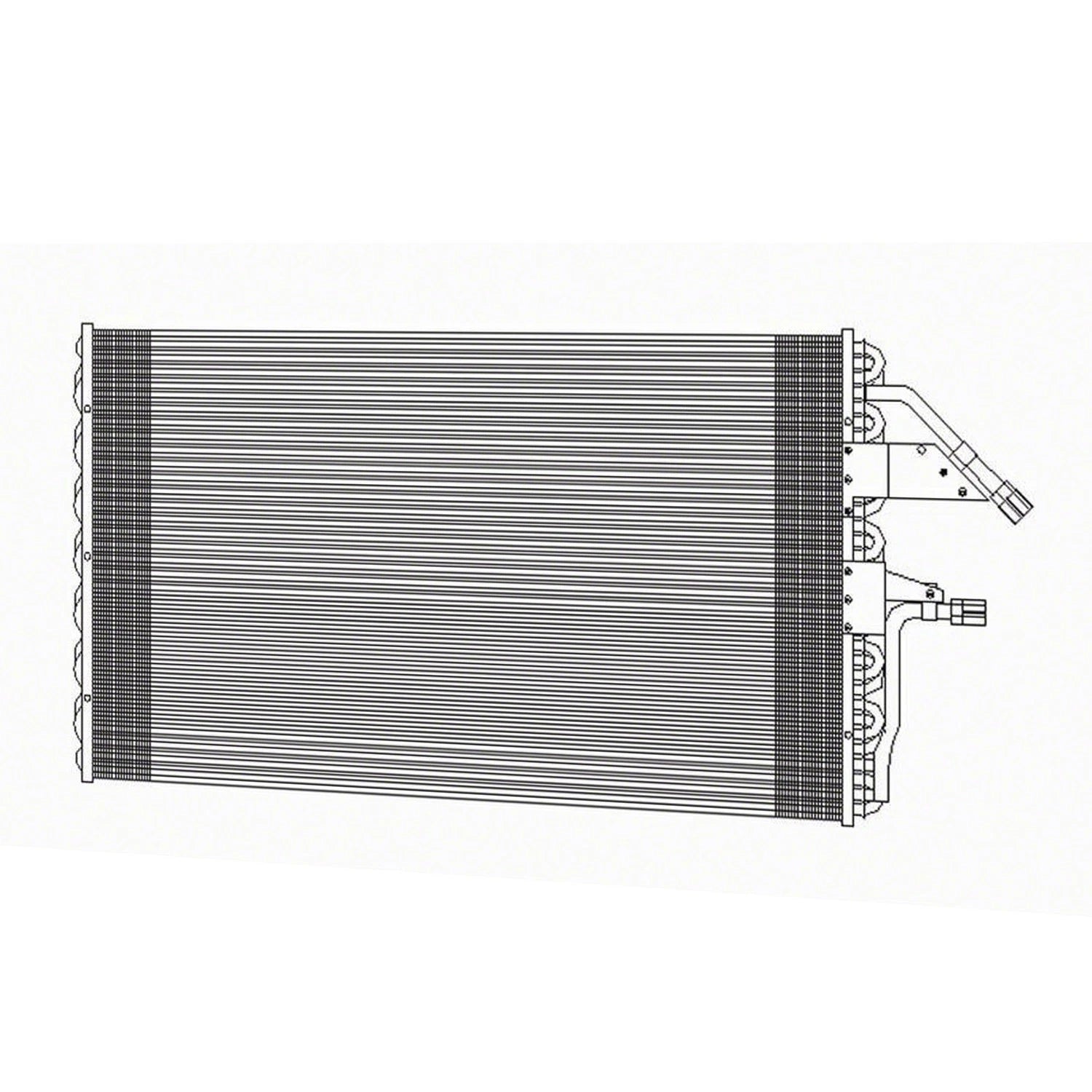 Replacement A/C Condenser with Orifice for Ford Ranger PX (2011–2018)