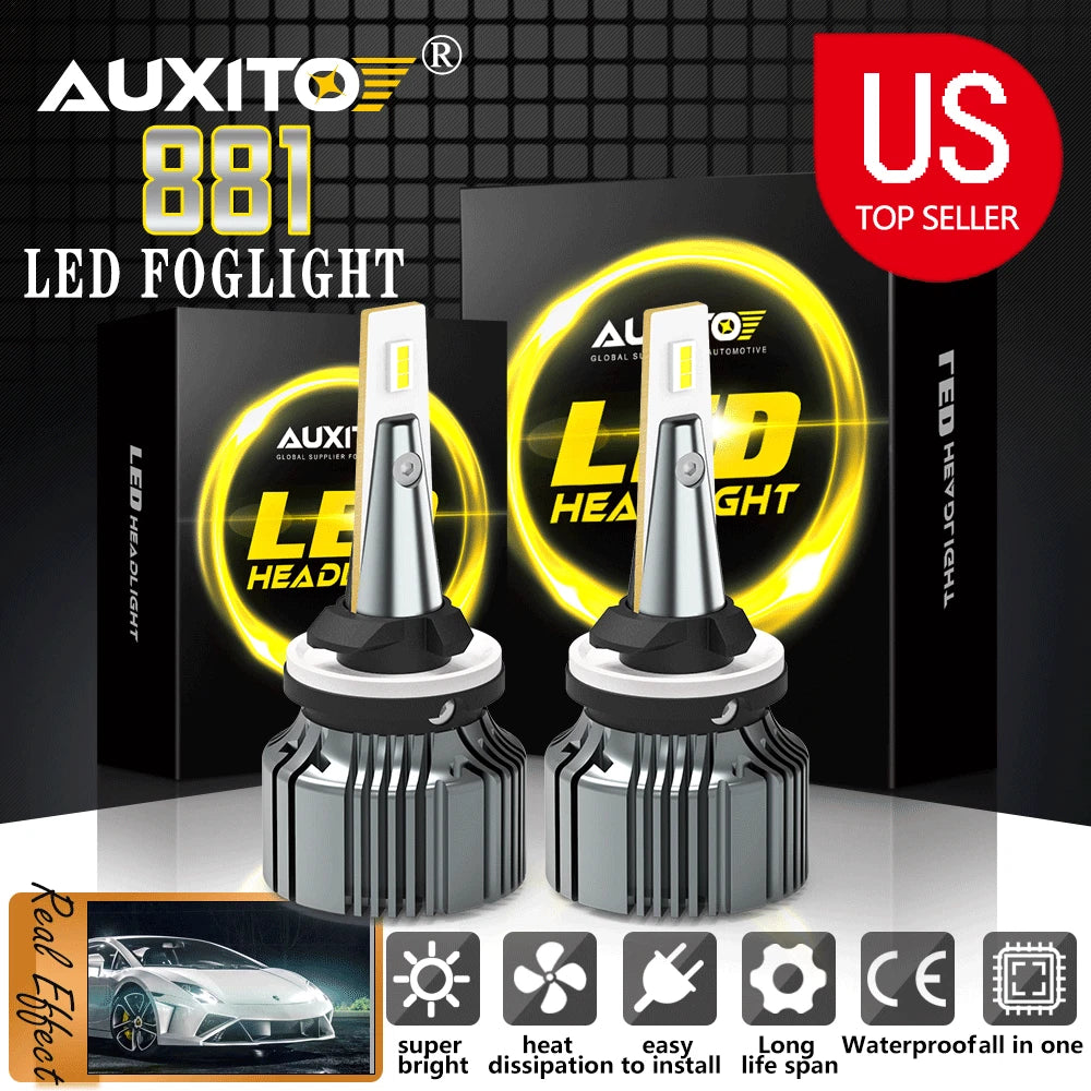 2X LED Fog Light Bulbs for Volvo VNL VN (2003–2015)