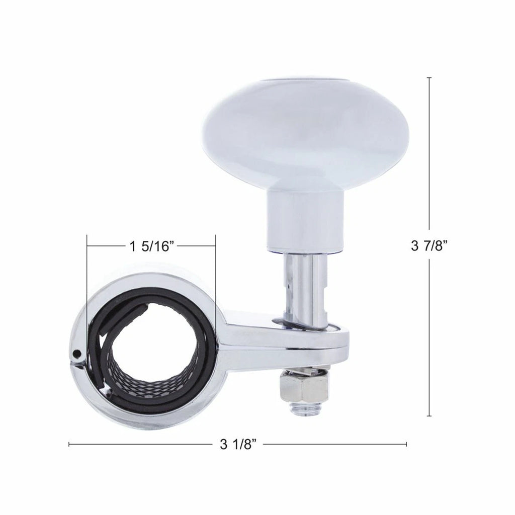 Steering Wheel Spinner Heavy Duty for Car Truck Handle Pearl White (2020–2025)