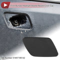 Front Right Bumper Trim Nozzle Cover Black for BMW X5 (2007 - 2013)