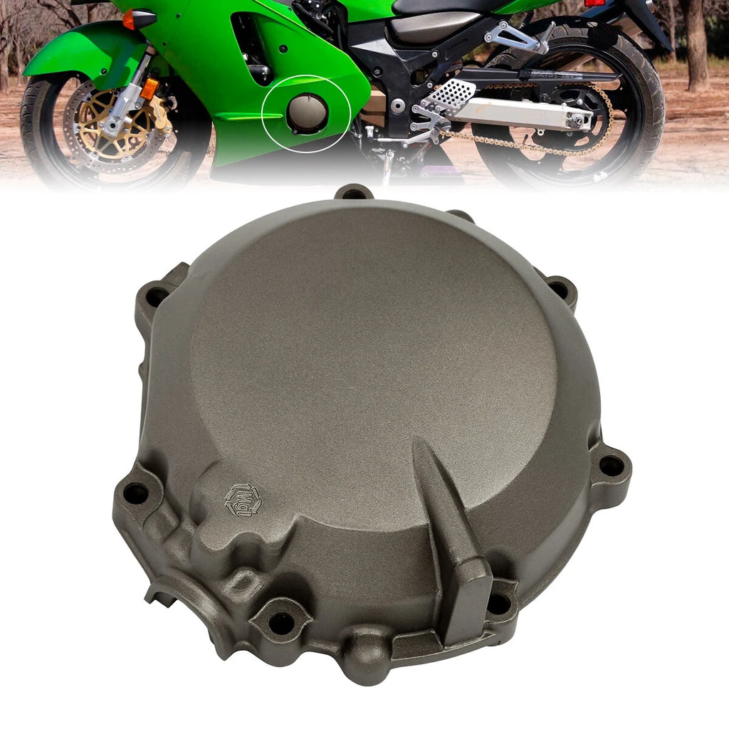 Left Stator Engine Cover for Kawasaki Ninja ZX-12R (2000–2001)