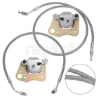 Front Left Right Brake Calipers & Hose Lines for Polaris Ranger 500 (2000–2004)