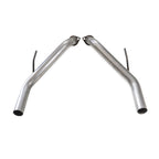 Muffler Delete for Infiniti Q50 (2014–2024) 2.5" Black Double Wall Tips