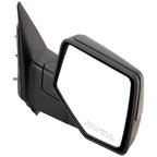 Set of 2 Manual Mirrors for Ford Ranger (2006–2011) with Chrome Caps