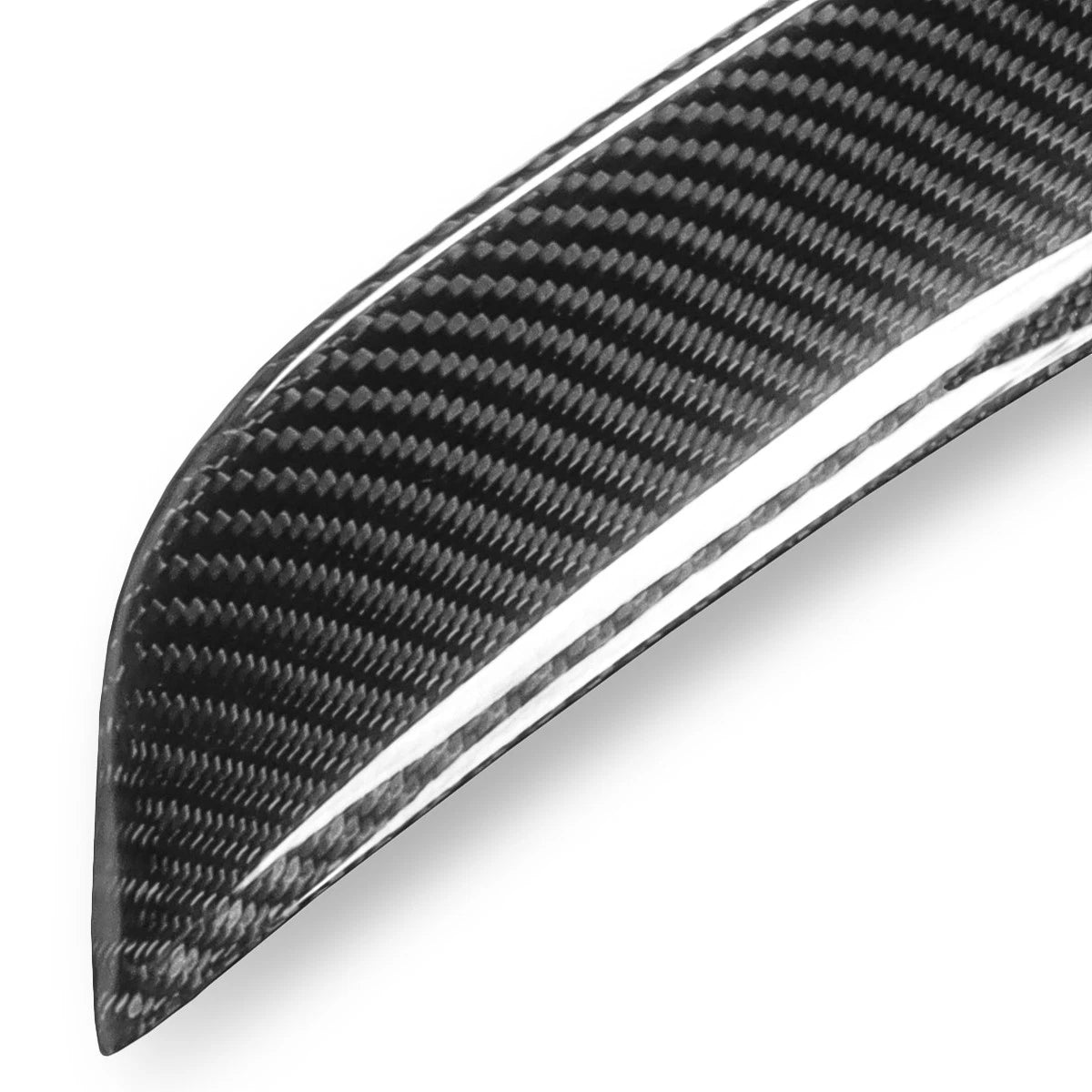 Real Carbon Fiber Duckbill Trunk Spoiler for Mercedes E300 E53 AMG (2018–2021)