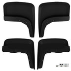 Mud Flaps Protection Kit for Chevrolet Silverado 1500 (2022–2024) Black