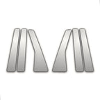 6Pc Chrome Pillar Post Covers for Volvo XC60 (2010–2016)