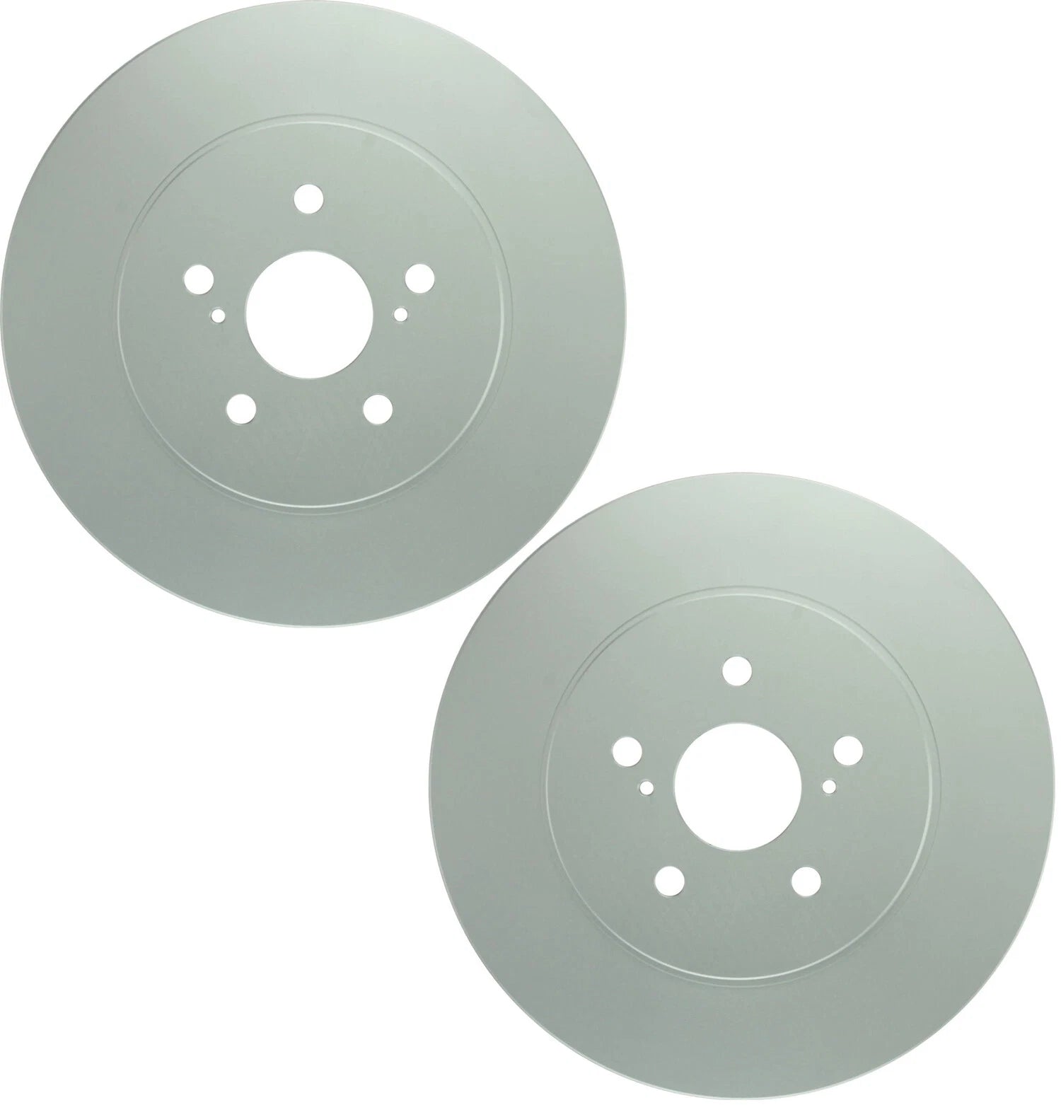 Set of 2 Bosch QuietCast Front Disc Brake Rotors for RX330 RX350 Highlander