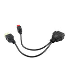 6pin OBD2 Diagnostics Connector Cable for Honda, Kawasaki