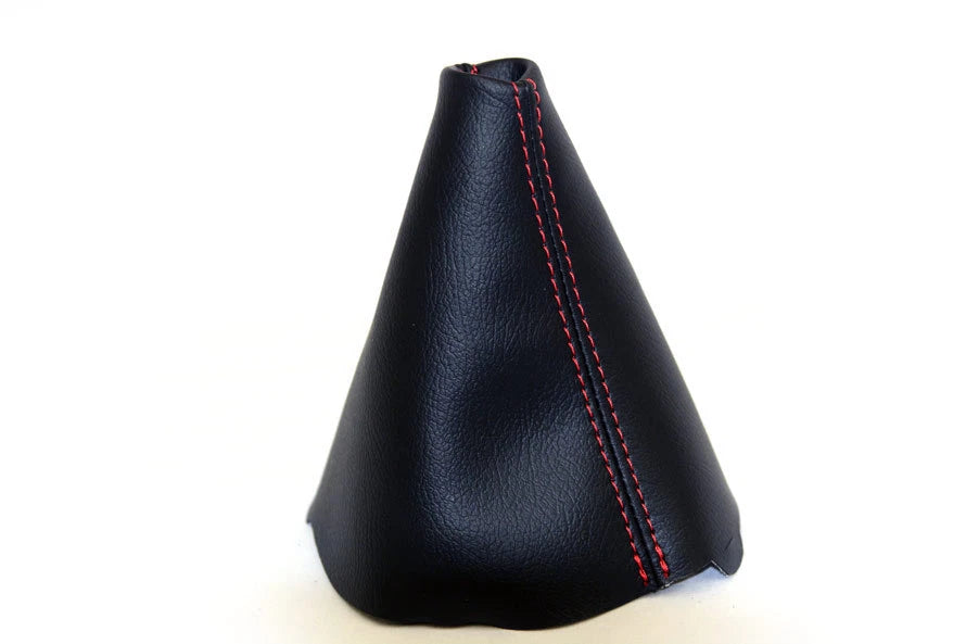 Manual Shift Boot Cover for Audi TT (2008–2016) Red Stitch PVC Leather