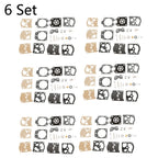 Set of 6 Carburetor Diaphragm Kit for Stihl 021 023 (Walbro K20-WAT WA WT)