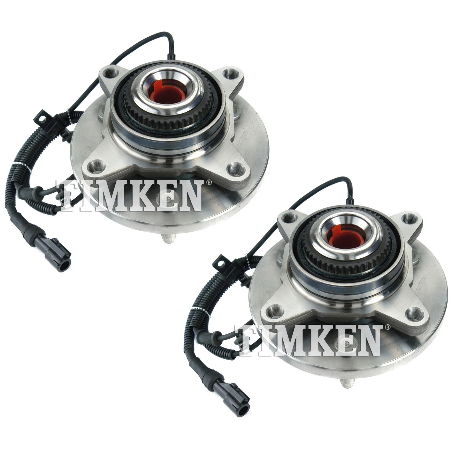 Set of 2 Front Timken Wheel Bearing Hub Assemblies for Ford F-150 (2010)