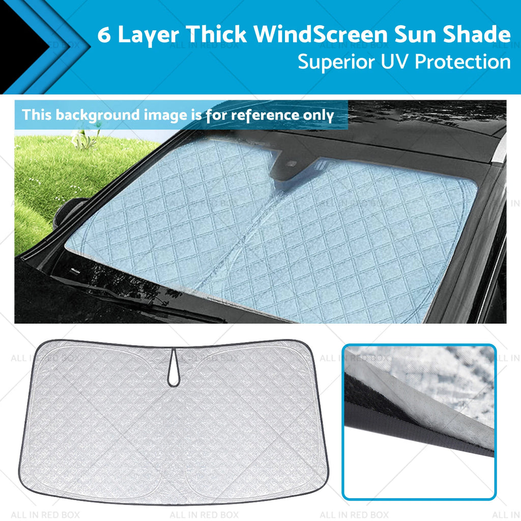 6 Layer Thick Windshield Sun Shade for Hyundai Tucson (2016–2024)