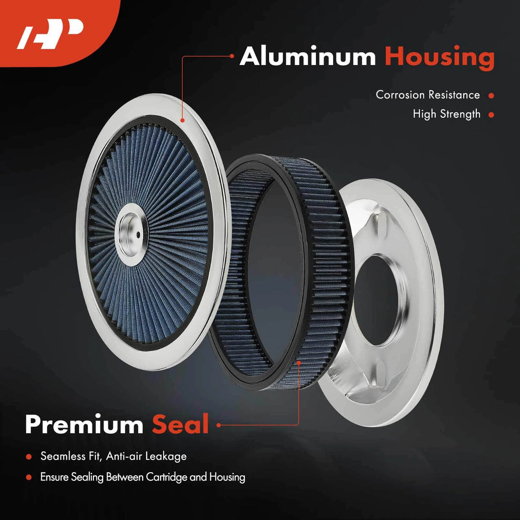 Round Blue Air Cleaner for Toyota Camry (1984–2018) Honda Civic