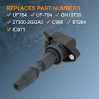 Set of 4 Ignition Coils for Hyundai Sonata, Santa Fe, Kia Optima, Sorento