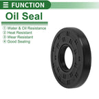 Oil Seal   - NBR Rubber 30x75x12mm