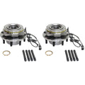 Set of 2 Wheel Hubs for Ford F-250 Super Duty 4WD (2005–2009)