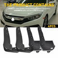 Set of 4 Mud Flaps for Honda Civic Sedan (2016–2022)