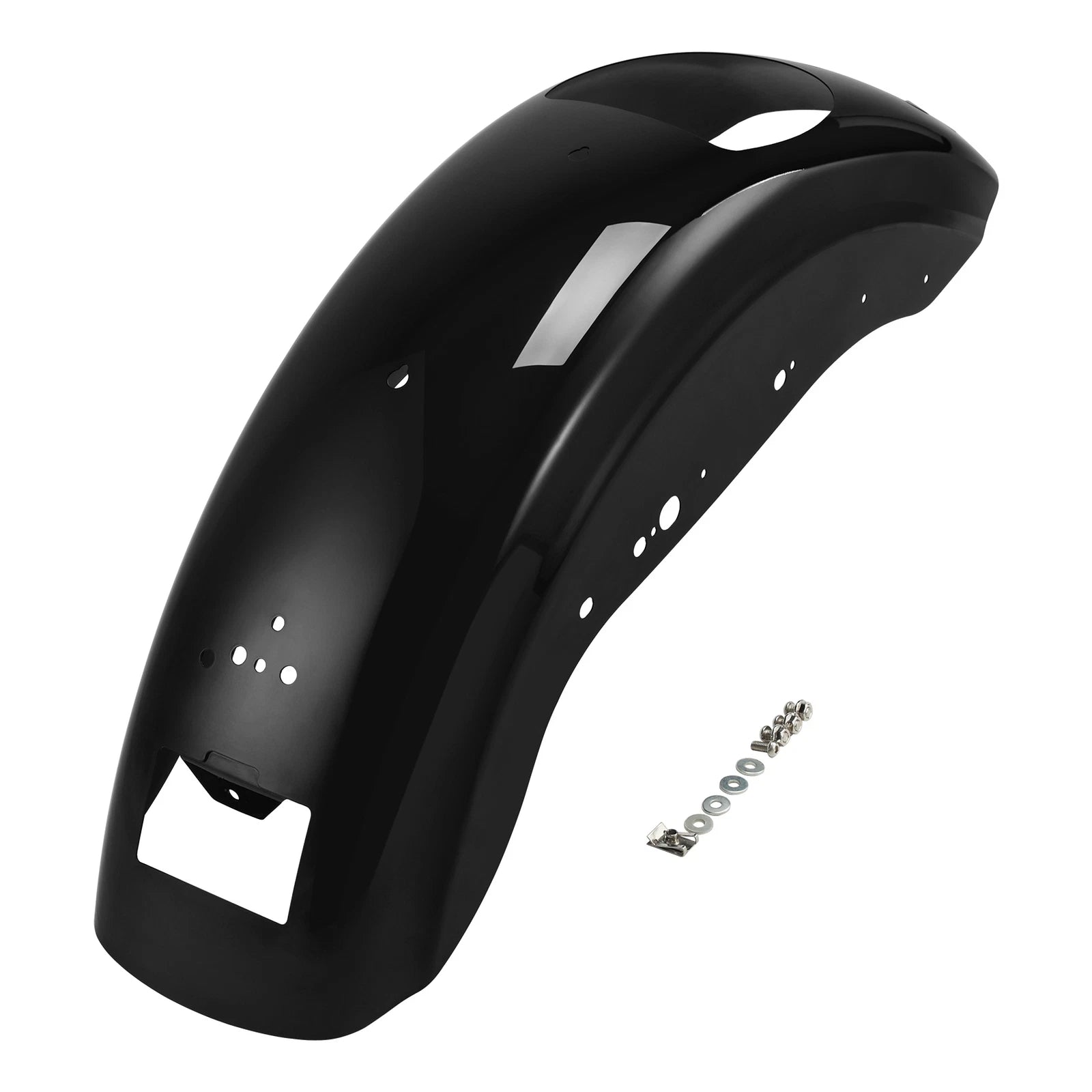 Gloss Black Rear Fender for Harley Sportster XL883 1200 48 72 (2007–2009)
