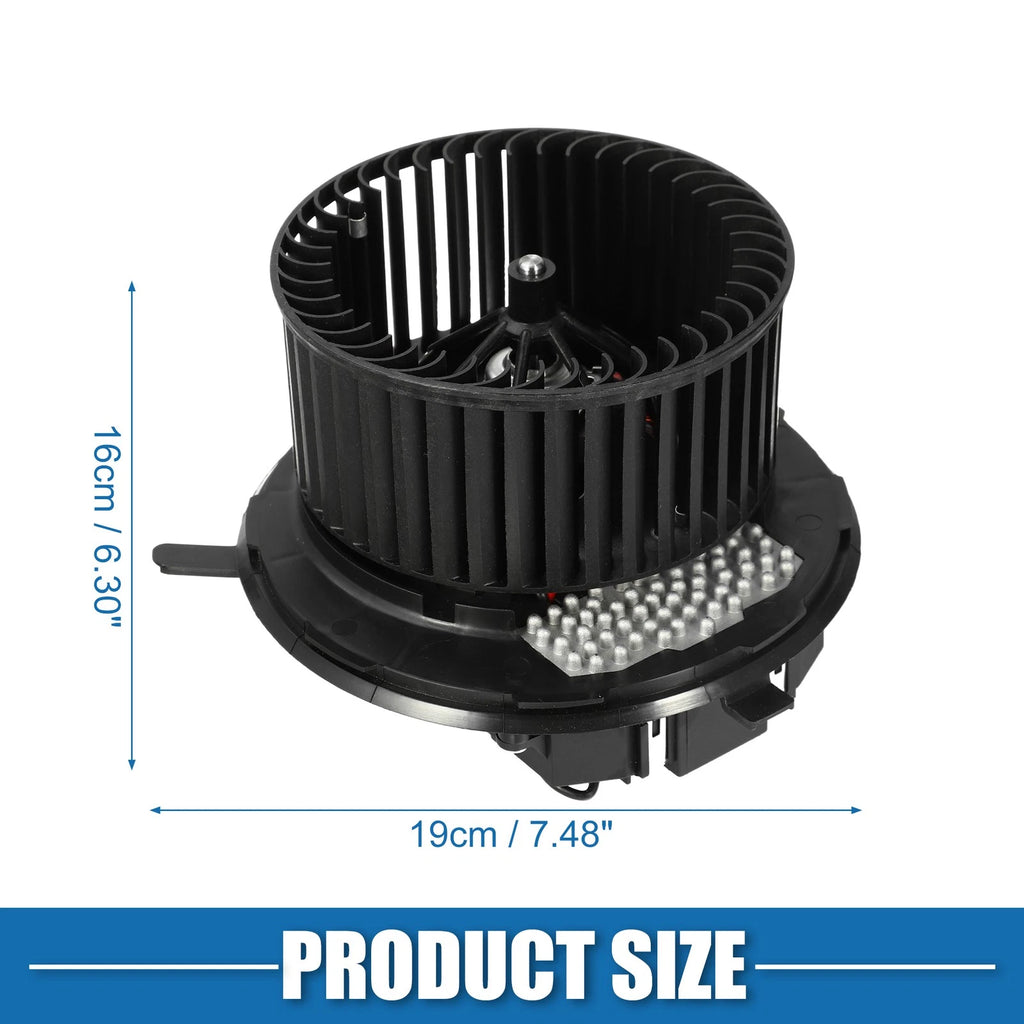 HVAC Heater Blower Motor Fan Assembly for Audi A3 (2006–2013) 1K1820015C