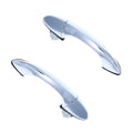 Door Handle Outer Chrome Set of 2 for BMW X5 (2000–2007)