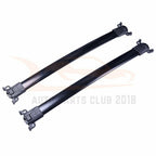 2X Black Luggage Cross Bar for Chevrolet Equinox (2010–2017)
