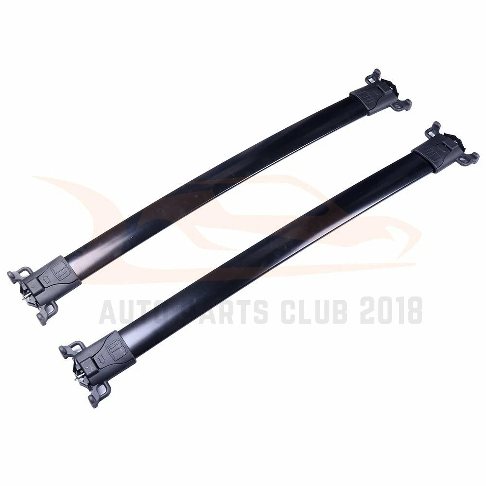 2X Black Luggage Cross Bar for Chevrolet Equinox (2010–2017)