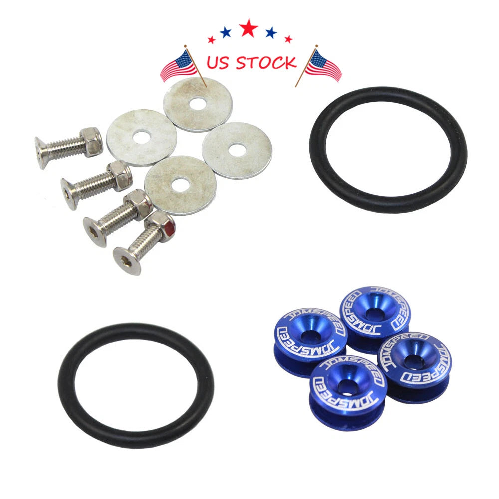 Bumper Trunk Billet Quick Release Fastener Kit for Universal Vehicles