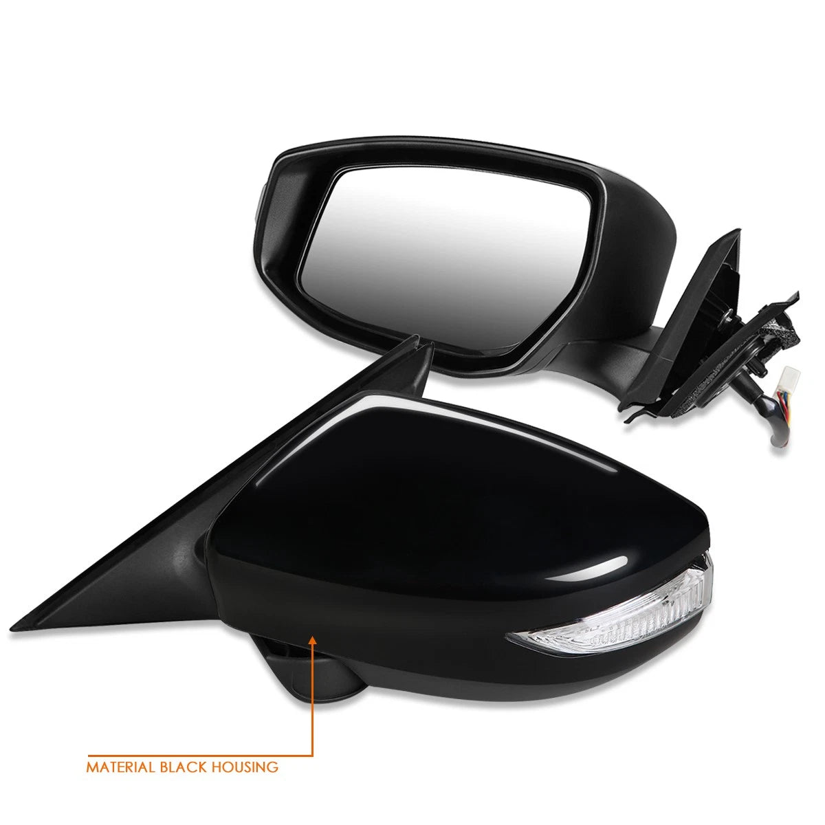 Power Heated Turn Signal Side View Mirror for Nissan Altima Sedan (2013–2018)