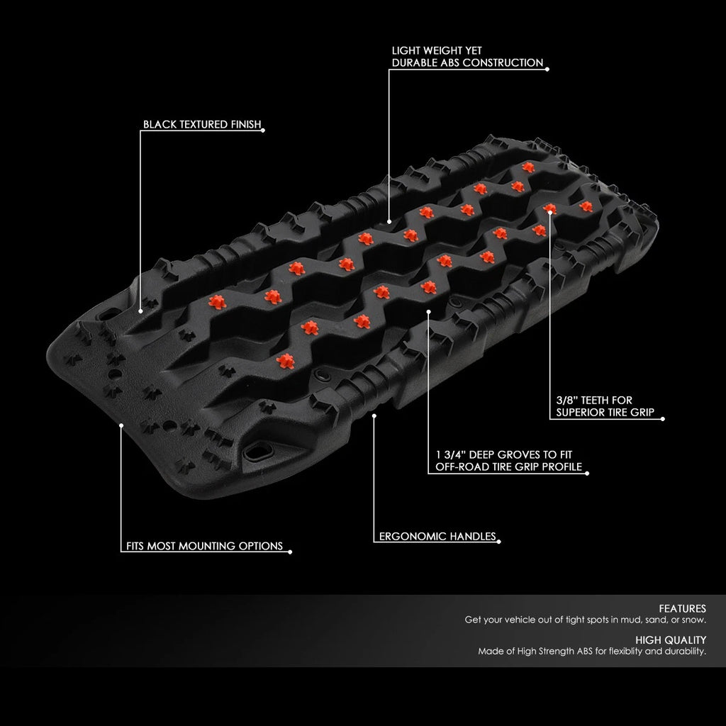 2X Recovery Tracks for Off-Road Vehicles - Anti-Skid Traction Boards