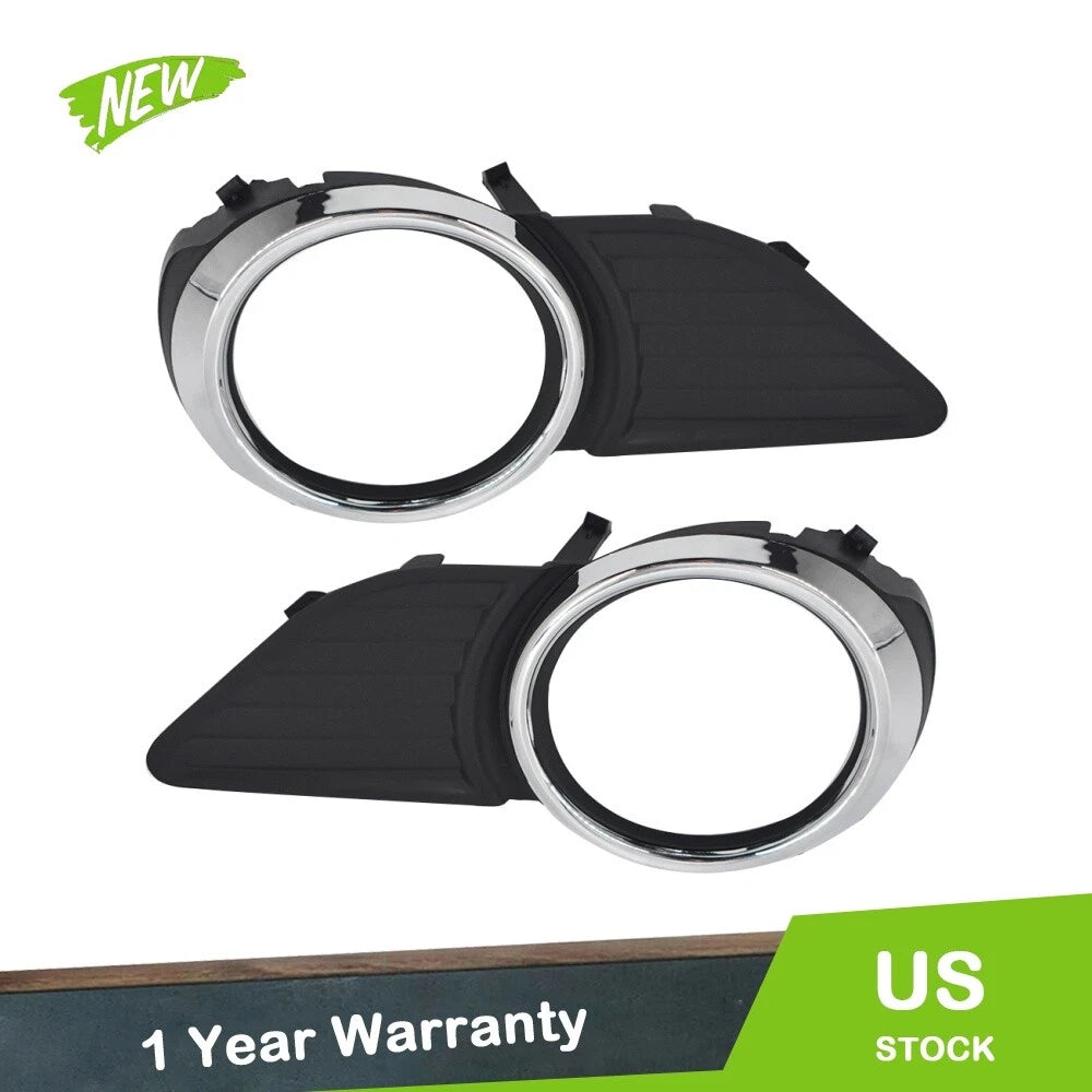 Front Fog Light Lamp Covers for Toyota Sienna (2011–2015)