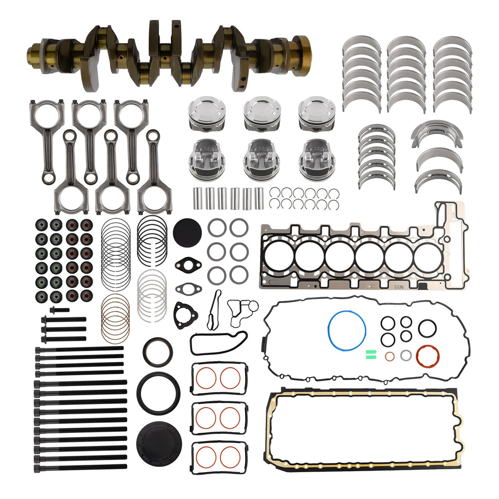 N55 3.0L Engine Overhaul Rebuild Kit for BMW (2011–2017)