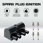 OEM Ignition Coil + 4X Spark Plug for Chevrolet Aveo (2004–2011)