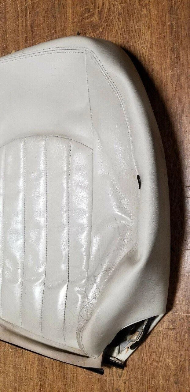 LH Seat Back Skin for Jaguar X-Type (2005–2008) White Leather