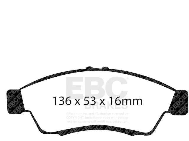Front Brake Pad Set for Suzuki Aerio (2006–2007) SZ116RF