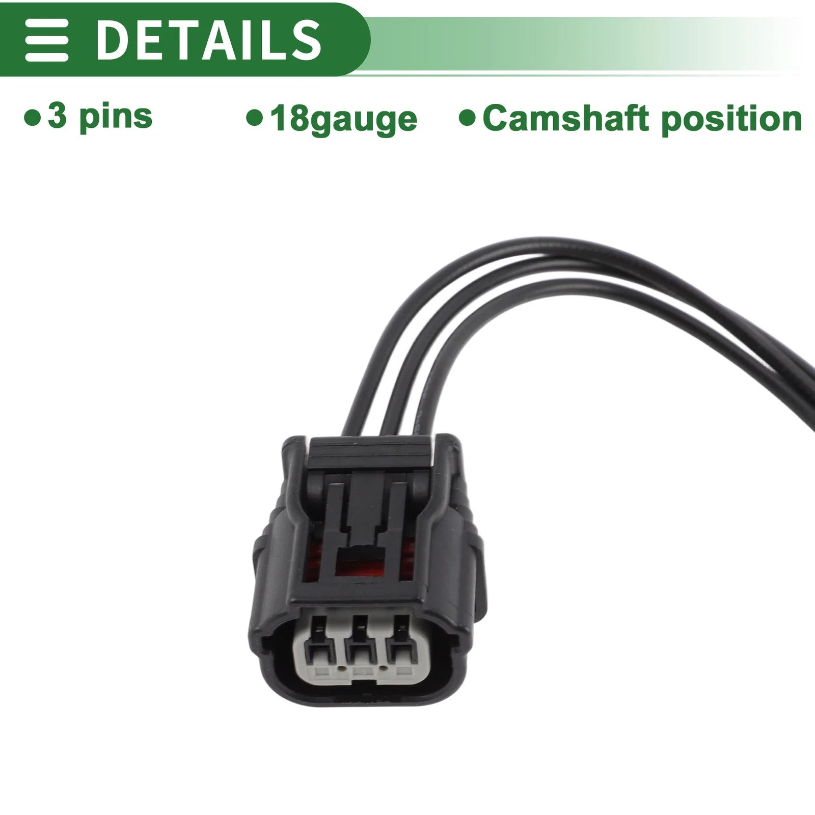 3 Pin Sensor Wiring Harness for Honda Civic (2016–2020) No. 3751059BJ01 18 Gauge