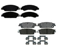 Set of 4 Ceramic Brake Pads for Cadillac Escalade, Avalanche, Yukon (2007)