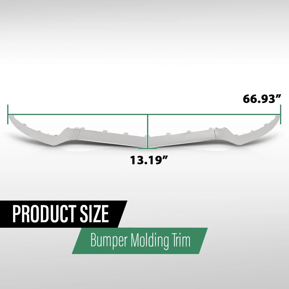 Front Bumper Molding Trim for Mercedes Benz E Class W207 (2014–2017)