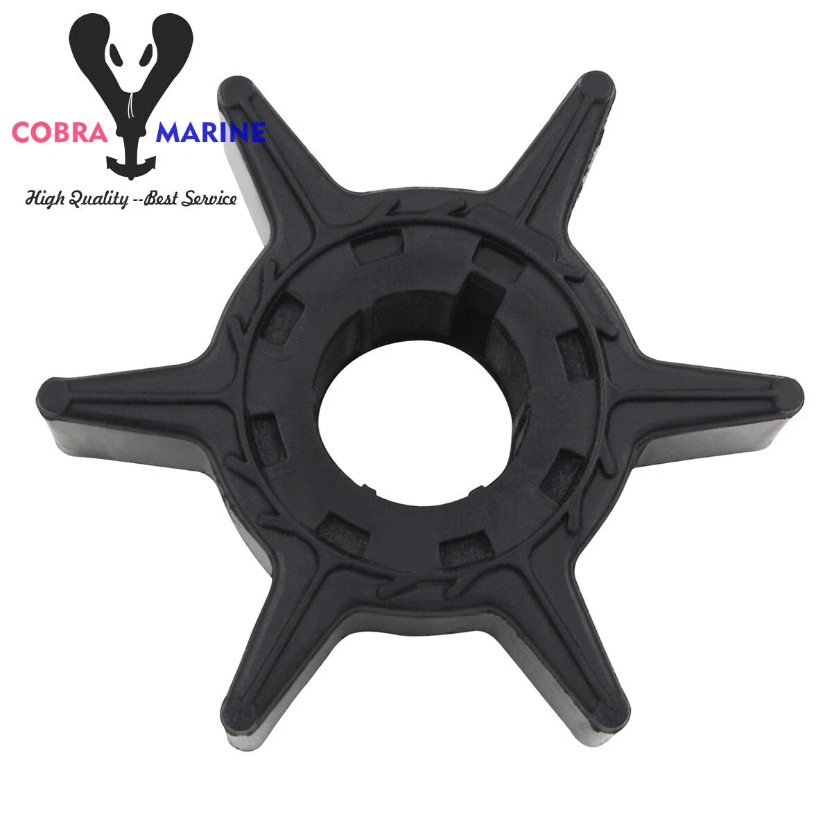 6L2-44352-00-00 Water Pump Impeller for Yamaha Outboard 20/25HP
