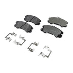 Set of 4 Semi-Metallic Brake Pads for Isuzu Rodeo (1994–2001)
