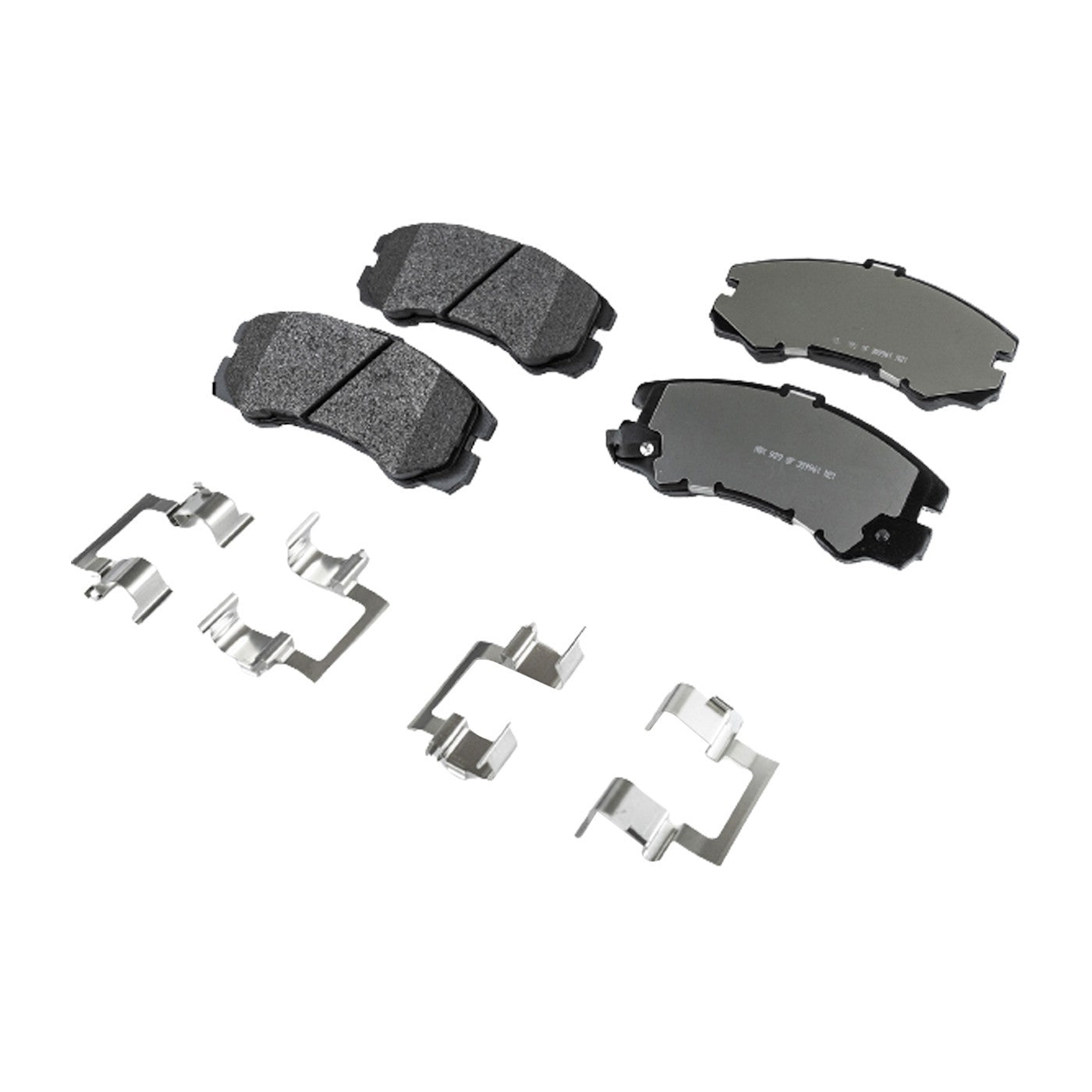 Set of 4 Semi-Metallic Brake Pads for Isuzu Rodeo (1994–2001)