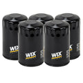 Set of 5 WIX Engine Oil Filters for Audi 100 Quattro, VW Beetle, Golf, Jetta, Passat
